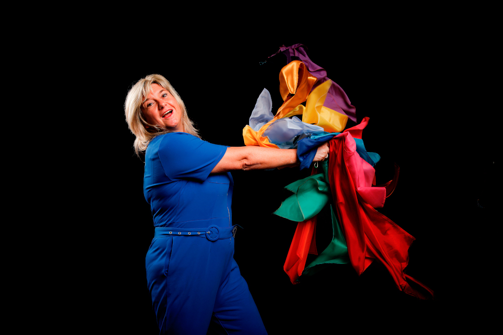 Elodie et foulards
